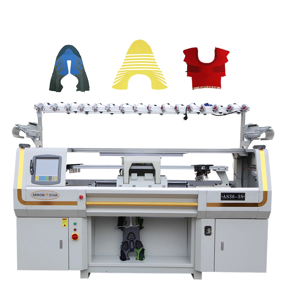 36 Inch Knitting Width 14gg Flat Shoes Upper Knitting Machine