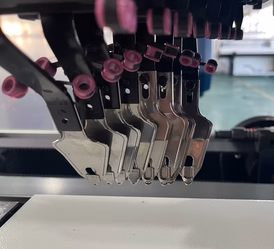 Machine à tricoter plate automatique de jersey de polyester Fabricant de machines informatisées